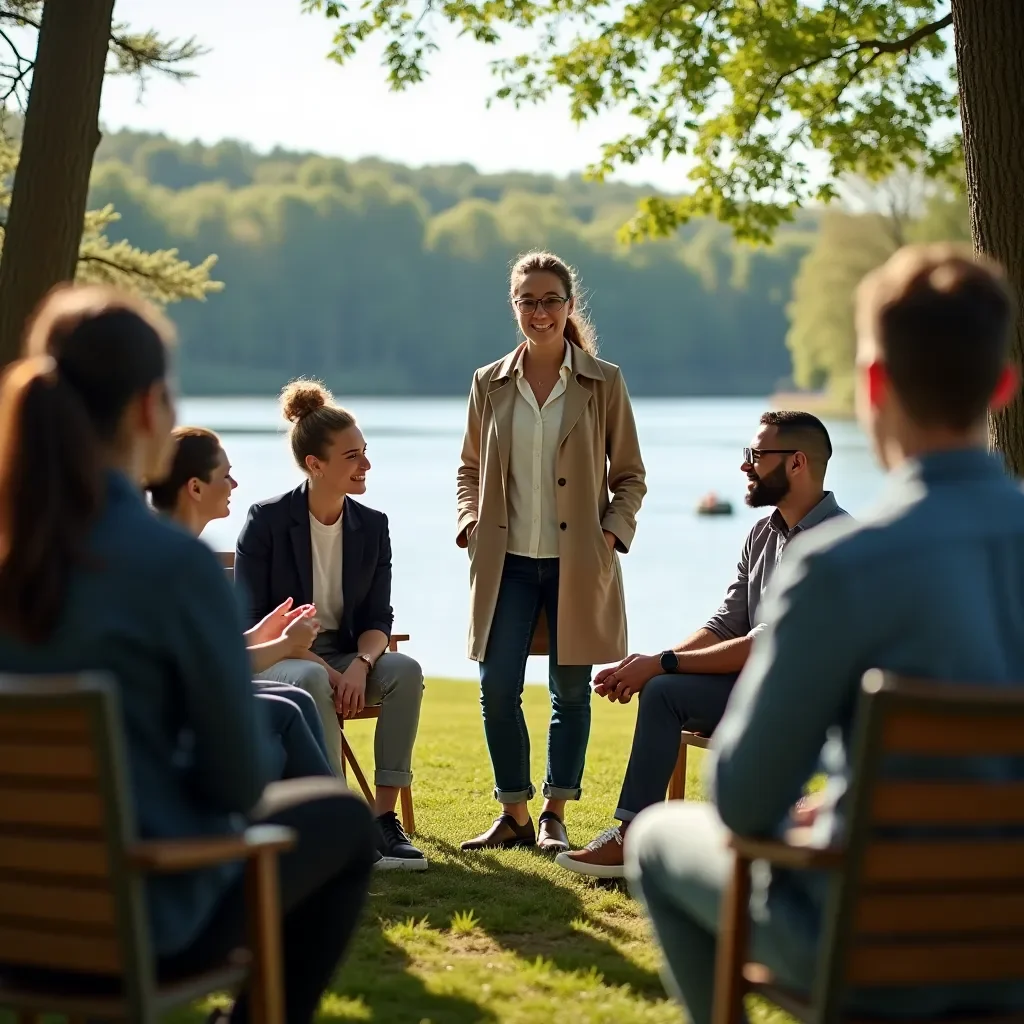 Modern industrial facility